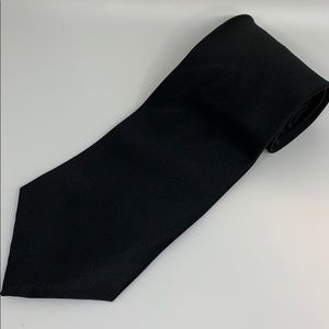 Belgravia Black Silk Tie